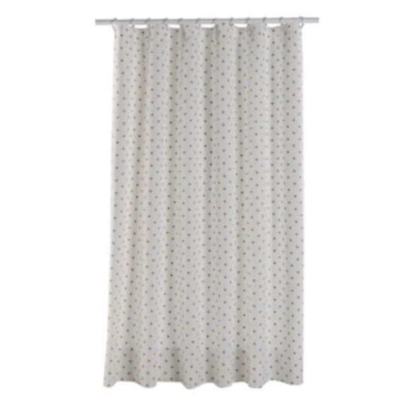 Lc Lauren Conrad Bath Metallic Dot Shower Curtain 5e Poshmark